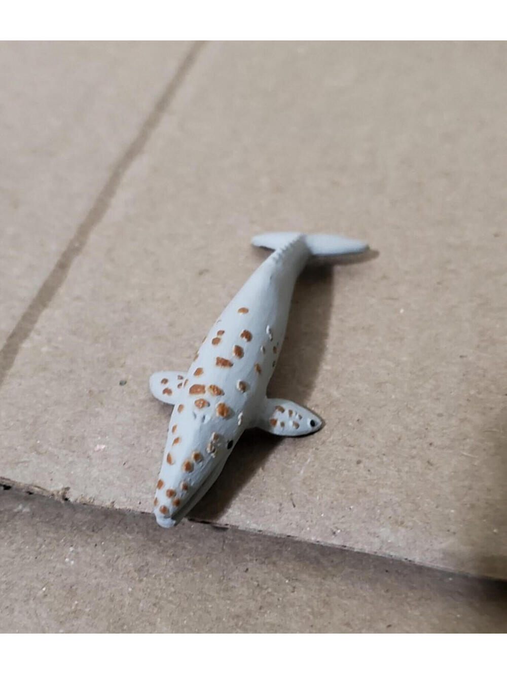 Safari Ltd Gray Whale Figure - Wild Safari Sea Life Ocean Animal Toy Figurine